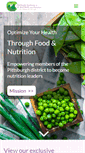 Mobile Screenshot of eatrightpittsburgh.org